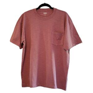Heather Pink Old Navy Men's Oversized Pocket T-Shirt